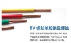 bv电线是什么意思？bv电线图片和结构及bv电线的颜色及使用规